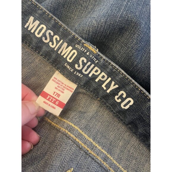 women's mid rise skinny jean dark wash Fit 6 stretch NWOT sz 17 - Picture 6 of 7